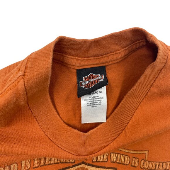 Harley Davidson Road Is Eternal Double Sided Tank Muscle Tee T-Shirt Men's XL - Picture 3 of 6